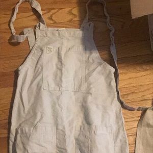 Lucy & Yak grey dungarees